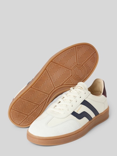 Peek & Cloppenburg GantSneaker mit Label-Print Modell 'CUZIMA' in weiss Black Friday Preise
