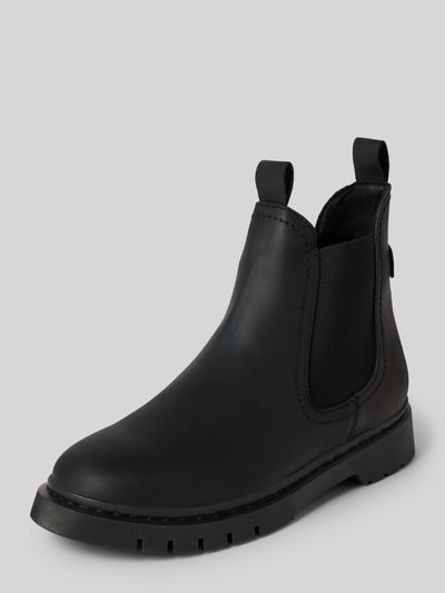 Peek & Cloppenburg TamarisBoots aus Leder mit profilierter Sohle in black Auslauf