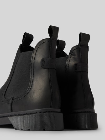 Peek & Cloppenburg TamarisBoots aus Leder mit profilierter Sohle in black Auslauf