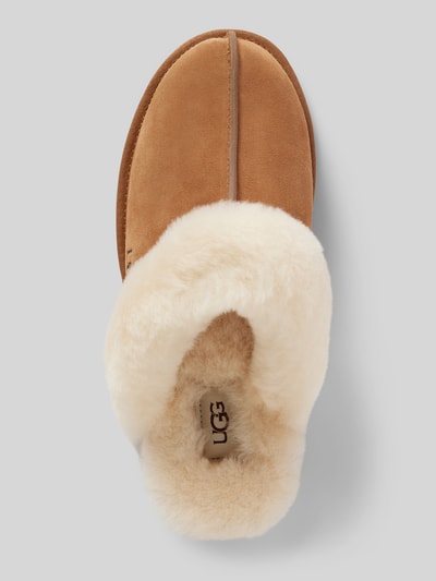 Peek & Cloppenburg UGGHausschuhe aus Leder Modell 'SCUFFETTE II' in camel Schlussverkauf