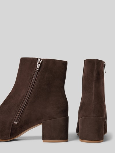 Peek & Cloppenburg HöglAnkle Boots mit Blockabsatz in dunkelbraun Kostenloser Versand