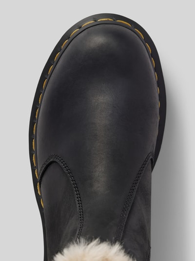 Peek & Cloppenburg Dr. MartensChelsea Boots aus Leder mit Innenfutter Modell 'Leonore' in black Fabrikpreis