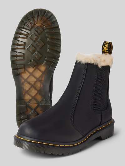 Peek & Cloppenburg Dr. MartensChelsea Boots aus Leder mit Innenfutter Modell 'Leonore' in black Fabrikpreis