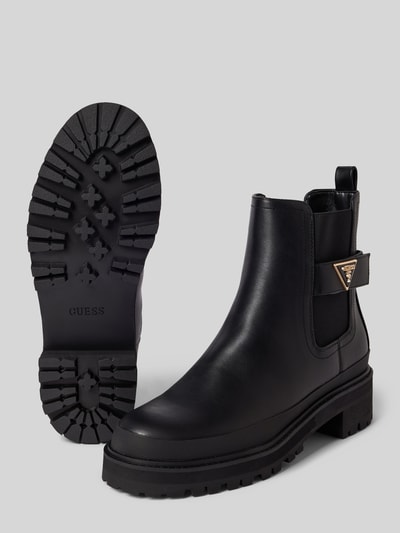 Peek & Cloppenburg GuessChelsea Boots mit Logo-Applikation Modell 'BENSLY' in black Sonderangebot