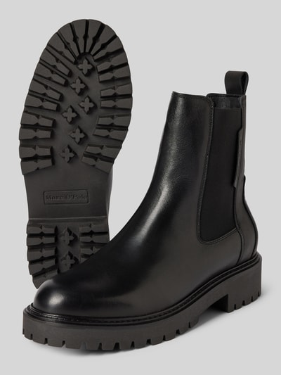 Peek & Cloppenburg Marc O'PoloChelsea Boots mit Zugschlaufe Modell 'PHIA' in black Günstig kaufen