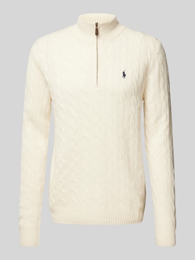 Peek & Cloppenburg Polo Ralph LaurenPullover mit Kaschmiranteil in offwhite Flash Sale