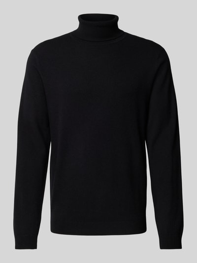 Peek & Cloppenburg MCNEALStrickpullover mit Rollkragen in black Begrenztes Angebot