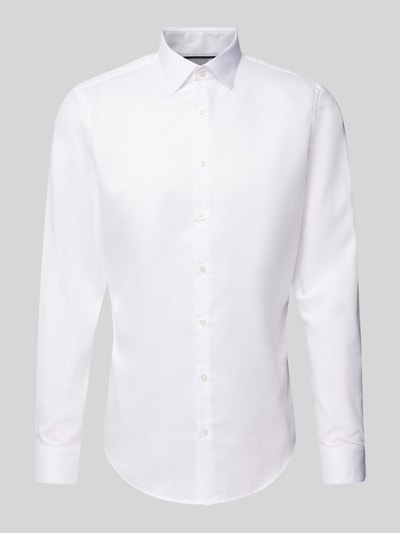 Peek & Cloppenburg Jake*sSlim Fit Business-Hemd mit Kentkragen in weiss Cyber Monday