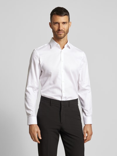 Peek & Cloppenburg Jake*sSlim Fit Business-Hemd mit Kentkragen in weiss Cyber Monday