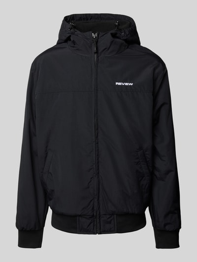 Peek & Cloppenburg REVIEWBlouson mit Eingrifftaschen Modell 'BASIC' in black Osterangebot