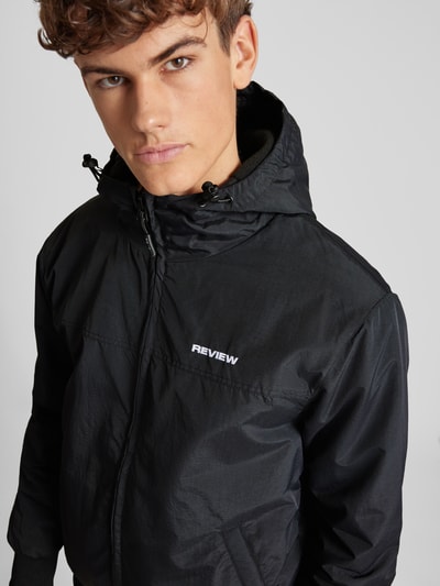 Peek & Cloppenburg REVIEWBlouson mit Eingrifftaschen Modell 'BASIC' in black Osterangebot