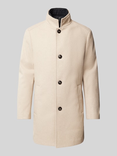 Peek & Cloppenburg MCNEALMantel mit Stehkragen in beige Heißer Verkauf