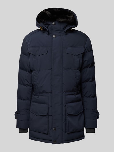 Peek & Cloppenburg WellensteynFunktionsjacke mit Kapuze Modell 'SEAMASTER' in marine Zeitlich begrenztes Angebot