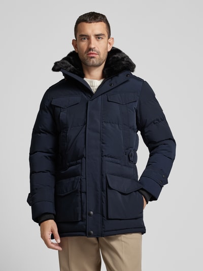 Peek & Cloppenburg WellensteynFunktionsjacke mit Kapuze Modell 'SEAMASTER' in marine Zeitlich begrenztes Angebot
