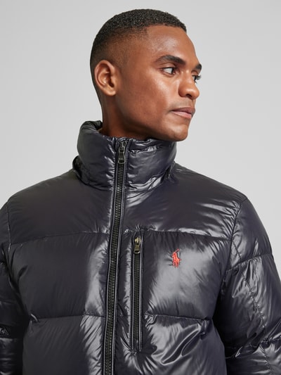 Peek & Cloppenburg Polo Ralph LaurenDaunenjacke mit Logo-Stitching Modell 'EL CAP' in black Blitzangebot