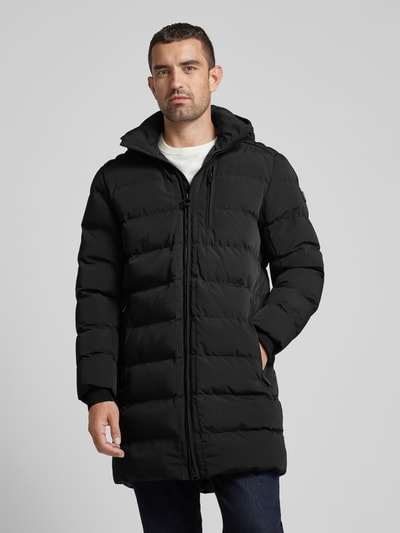Peek & Cloppenburg WellensteynFunktionsjacke mit Reißverschlusstaschen Modell 'BLACKJACK' in black Räumungsverkauf