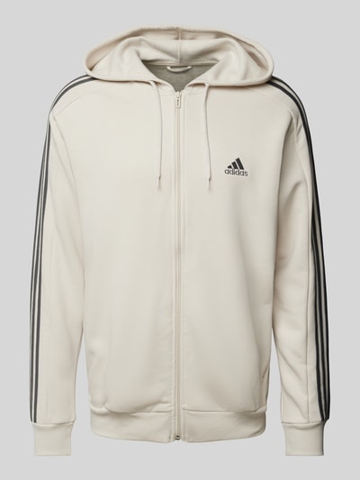 Peek & Cloppenburg ADIDAS SPORTSWEARSweatjacke mit Logo-Stitching in sand Kauf eins, bekomm eins gratis