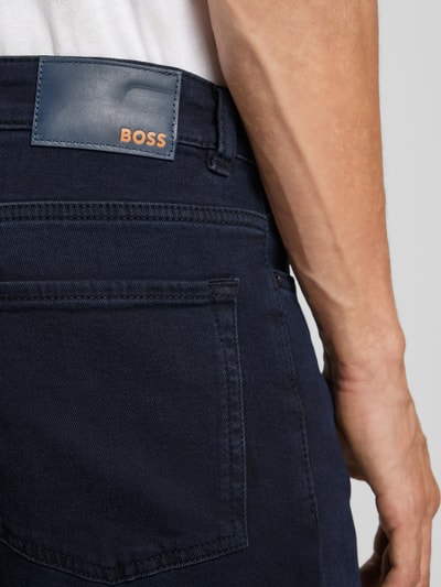 Peek & Cloppenburg BOSS OrangeRegular Fit Jeans mit Label-Applikation Modell 'Re.Maine' in ocean Riesige Ersparnisse