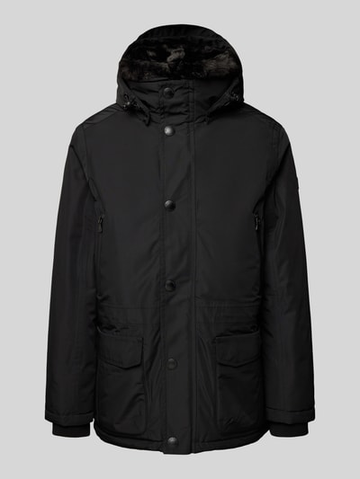 Peek & Cloppenburg WellensteynFunktionsjacke mit Reißverschlusstaschen Modell 'HALIFAX' in black Wochenangebot