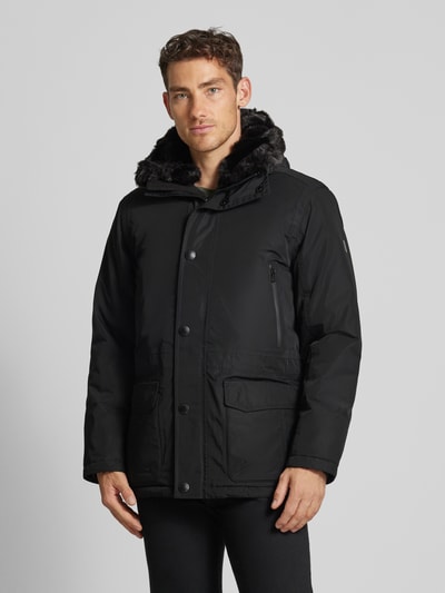 Peek & Cloppenburg WellensteynFunktionsjacke mit Reißverschlusstaschen Modell 'HALIFAX' in black Wochenangebot