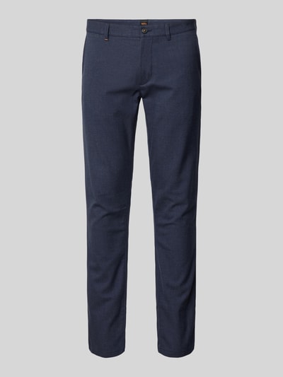 Peek & Cloppenburg BOSS OrangeChino mit französischen Eingrifftaschen in marine Kostenlose Rückgabe