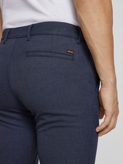 Peek & Cloppenburg BOSS OrangeChino mit französischen Eingrifftaschen in marine Kostenlose Rückgabe