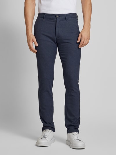 Peek & Cloppenburg BOSS OrangeChino mit französischen Eingrifftaschen in marine Kostenlose Rückgabe