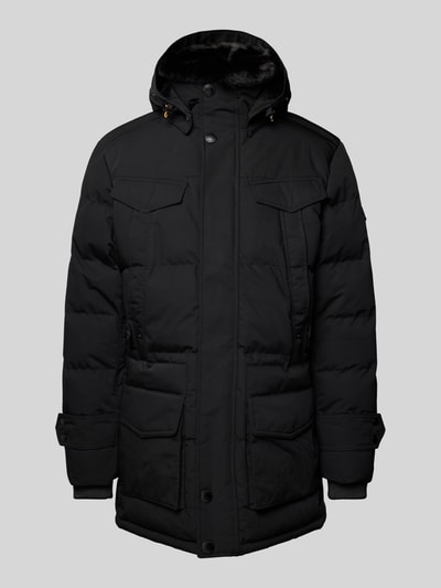 Peek & Cloppenburg WellensteynFunktionsjacke mit Kapuze Modell 'SEAMASTER' in black Begrenzte Freigabe