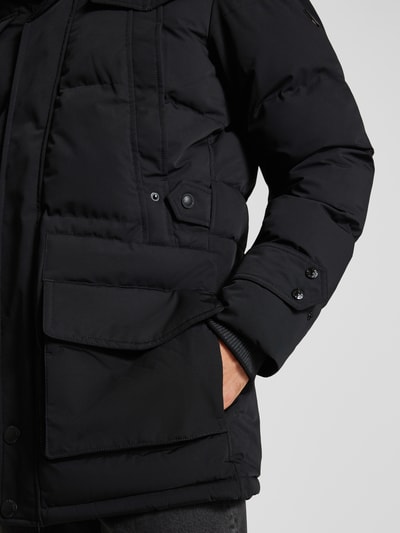 Peek & Cloppenburg WellensteynFunktionsjacke mit Kapuze Modell 'SEAMASTER' in black Begrenzte Freigabe