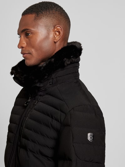 Peek & Cloppenburg WellensteynFunktionsjacke mit Reißverschlusstaschen Modell 'POLAR' in black JETZT KAUFEN