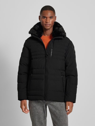 Peek & Cloppenburg WellensteynFunktionsjacke mit Reißverschlusstaschen Modell 'POLAR' in black JETZT KAUFEN