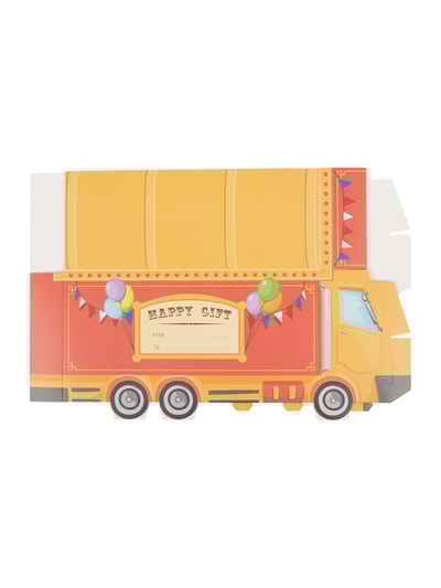 Peek & Cloppenburg DonkeyUnisex Geschenkbox mit Zirkusmotiven in hellrot Super Rabatt