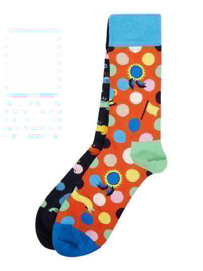 Peek & Cloppenburg Happy SocksSocken im 2er-Pack in Geschenkbox in rot 50% Rabatt mit kostenlosem Versand