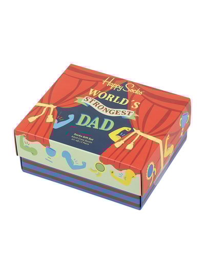 Peek & Cloppenburg Happy SocksSocken im 2er-Pack in Geschenkbox in rot 50% Rabatt mit kostenlosem Versand