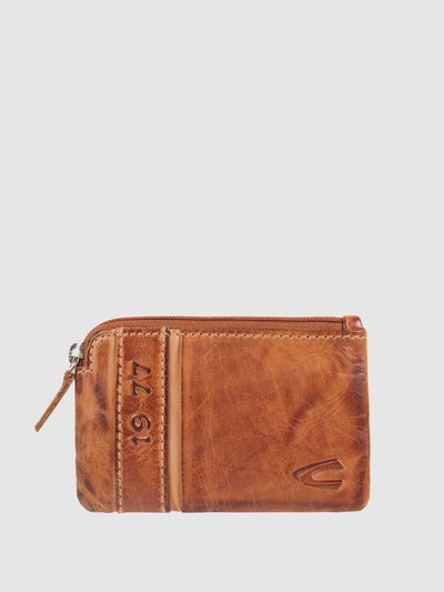 Peek & Cloppenburg camel activeSchlüsseletui aus Leder in mittelbraun Verkauf