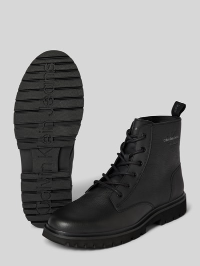 Peek & Cloppenburg Calvin Klein JeansChelsea Boots mit Label-Detail in black Osterangebot