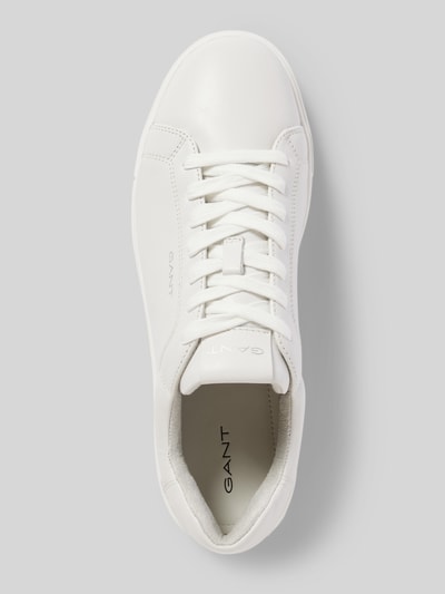 Peek & Cloppenburg GantSneaker aus Leder mit Label-Details in weiss Lagerräumung