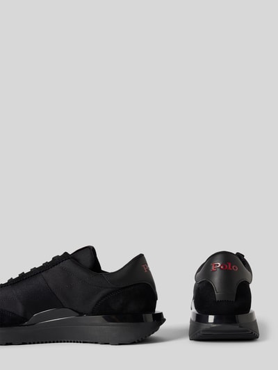 Peek & Cloppenburg Polo Ralph LaurenSneaker mit Logo-Stitching Modell 'TRAIN 89' in black Top Angebot