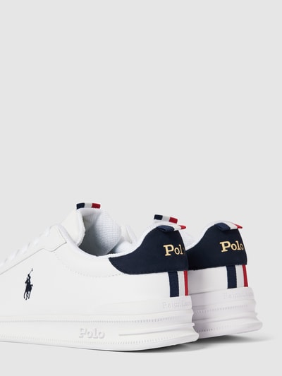 Peek & Cloppenburg Polo Ralph LaurenSneaker aus echtem Leder in weiss Online Outlet