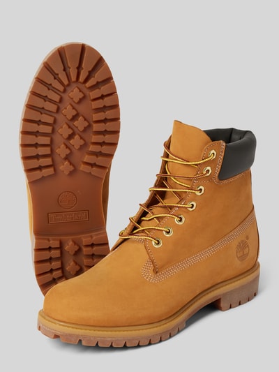 Peek & Cloppenburg TimberlandSchnürboots aus Leder mit Logo-Prägung in sand Neuheiten