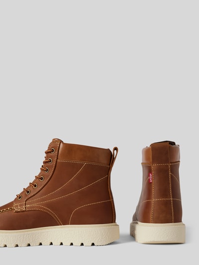 Peek & Cloppenburg Levi’s® Acc.Boots aus Leder mit Schnürung Model 'ABNER' in mittelbraun Wochenangebot