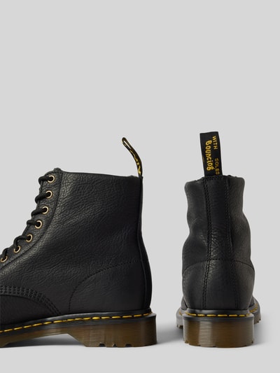 Peek & Cloppenburg Dr. MartensSchürboots aus Leder mit Innenfutter in black Vierteljährliche Förderung