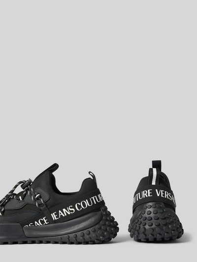 Peek & Cloppenburg Versace Jeans CoutureSneaker mit Label-Print Modell 'FONDO HYBER' in black Bis zu 55% Rabatt
