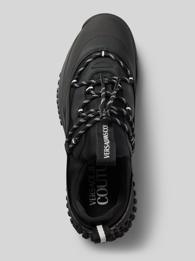 Peek & Cloppenburg Versace Jeans CoutureSneaker mit Label-Print Modell 'FONDO HYBER' in black Bis zu 55% Rabatt