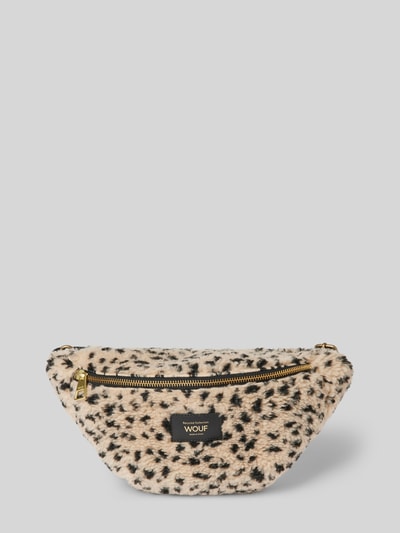 Peek & Cloppenburg WOUFBauchtasche mit Label-Patch Modell 'Clem' in beige Fabrikladen