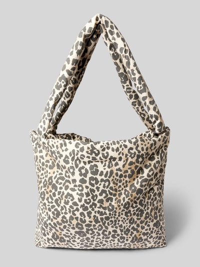 Peek & Cloppenburg STUDIO NOOSHandtasche mit Label-Stitching in sand Fabrik Onlineshop