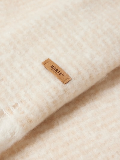 Peek & Cloppenburg BartsSchal mit Label-Patch Modell 'Fyone' in offwhite Preisnachlass