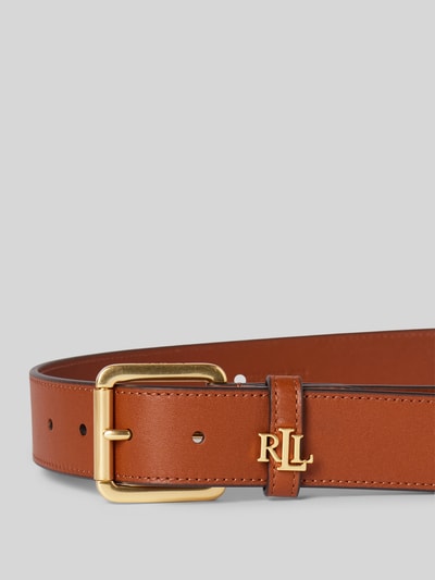 Peek & Cloppenburg Lauren Ralph LaurenGürtel mit Dornschließe und Label-Detail in cognac Heißer Verkauf