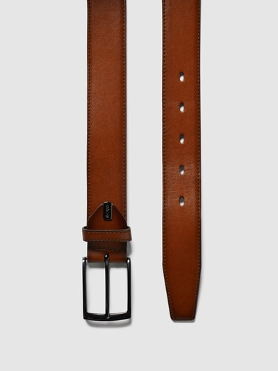 Peek & Cloppenburg Lloyd Men's BeltsLedergürtel mit Dornschließe aus Metall in cognac Online Outlet