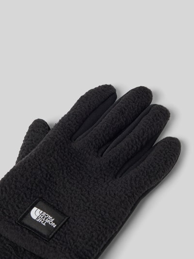Peek & Cloppenburg The North FaceHandschuhe mit Label-Patch Modell 'FLEESKI' in black Zeitlich begrenztes Angebot